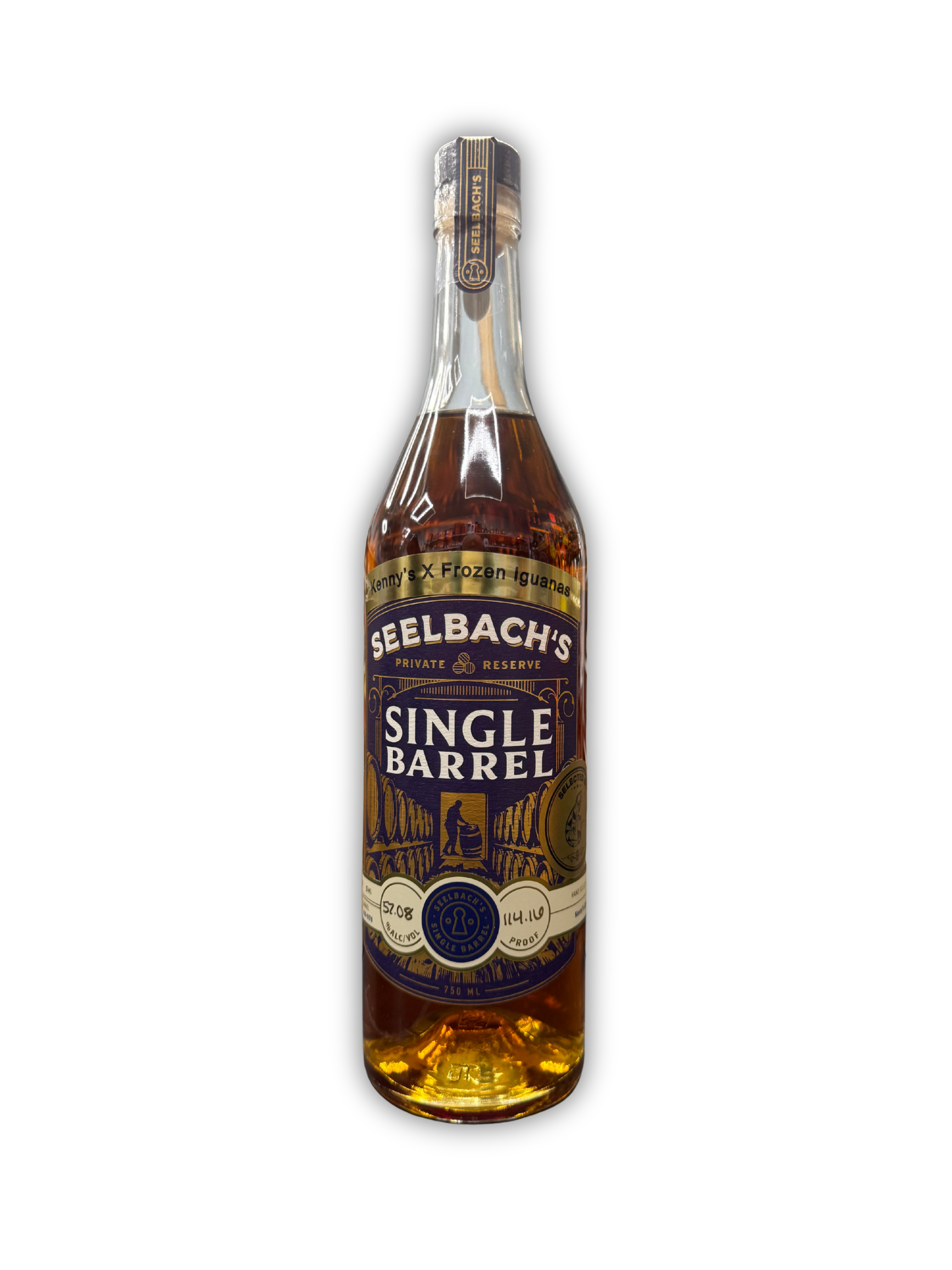 Seelbach's Wheated Single Barrel (Frozen Iguanas Pick)